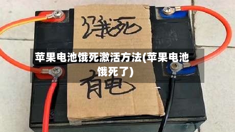 苹果电池饿死激活方法(苹果电池饿死了)-第3张图片