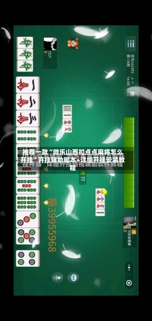 推荐一款“微乐山西扣点点麻将怎么开挂”开挂辅助脚本+详细开挂安装教程-第2张图片