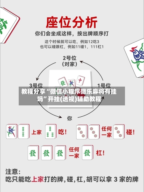 教程分享“微信小程序微乐麻将有挂吗”开挂(透视)辅助教程-第3张图片