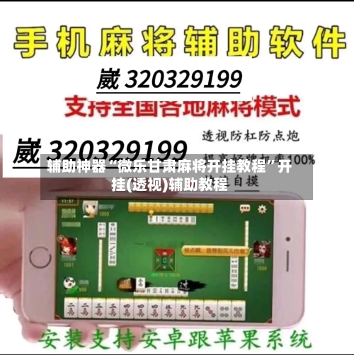 辅助神器“微乐甘肃麻将开挂教程”开挂(透视)辅助教程-第3张图片