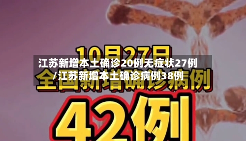 江苏新增本土确诊20例无症状27例/江苏新增本土确诊病例38例