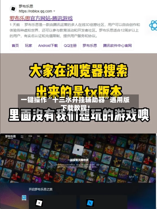 一键操作“十三水开挂辅助器”通用版下载教程！-第3张图片
