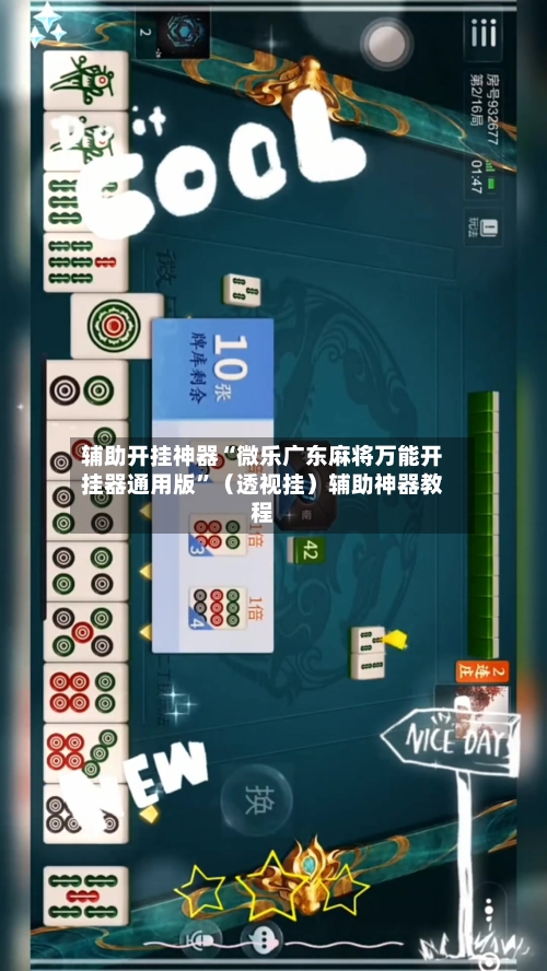 辅助开挂神器“微乐广东麻将万能开挂器通用版	”（透视挂）辅助神器教程-第2张图片